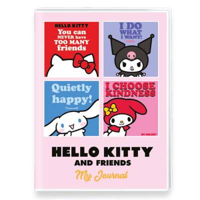 Vj Hello Kıtty Mini Journal A6 128Yp 80Gr 16Lı Pembe - Victoria's Journals