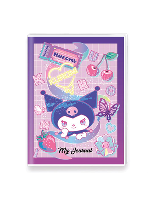 Vj Kuromi Mini Journal A6 128Yp 80Gr Mor - 2