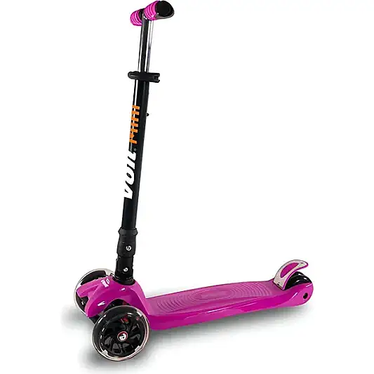 Voit 3 Teker Işıklı Scooter Fuşya - 1