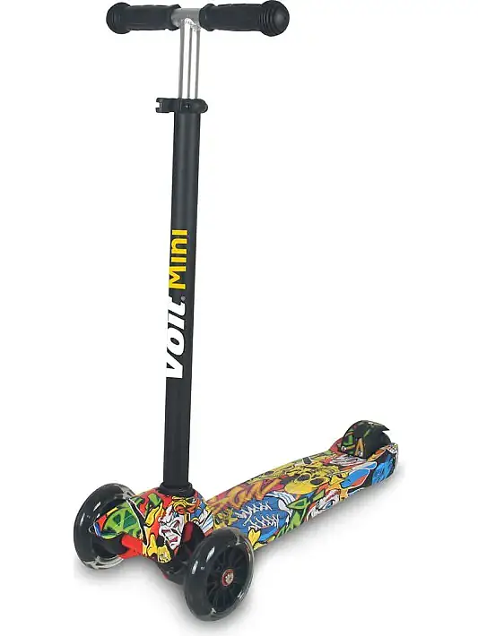 Voit Scooter Işıklı 3 Teker Graffiti 77 - 2