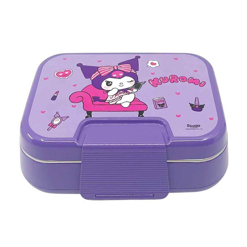 Wiggle Kuromi Beslenme Kutusu Çelik Lila 1030 ml - 2