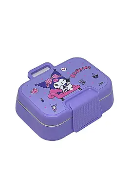 Wiggle Kuromi Beslenme Kutusu Çelik Lila 1030 ml - 1