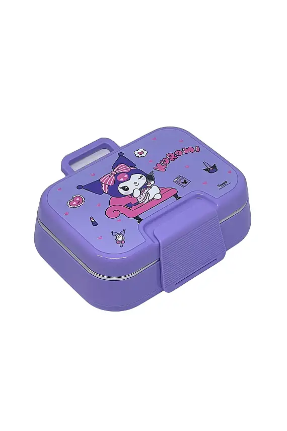 Wiggle Kuromi Beslenme Kutusu Çelik Lila 1030 ml - 1