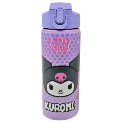 Wıggle Kuromi Çelik Matara 600Ml - Wiggle