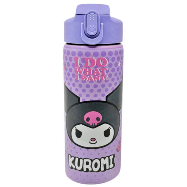 Wıggle Kuromi Çelik Matara 600Ml - 1