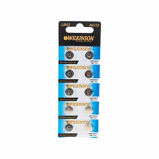 Wilkinson Düğme Pil AG12 LR43 386 - 2