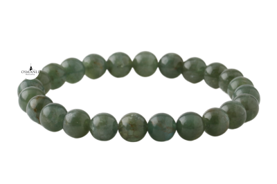 Yeşil Apatit 8mm Doğal Taş Bileklik - 2