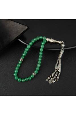 Yeşil Aventurin Doğal Taş Tesbih 33lük - 6mm - 3