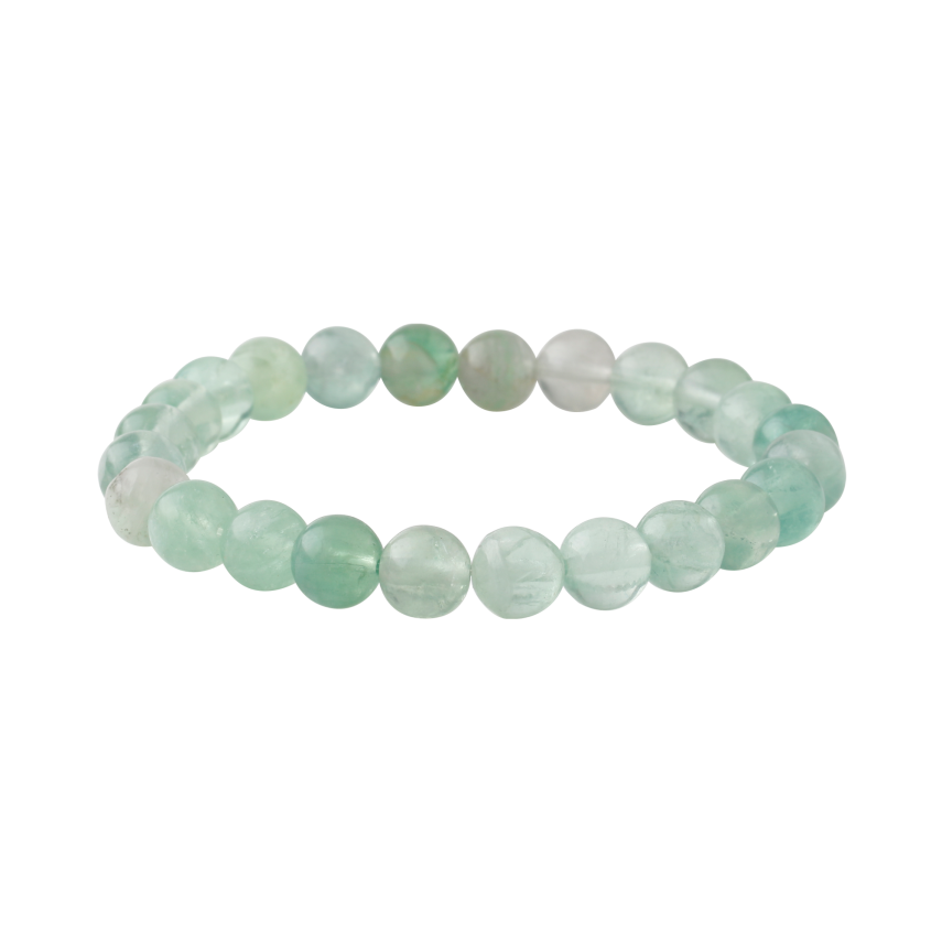 Yeşil Florit 8mm Doğal Taş Bileklik - 3