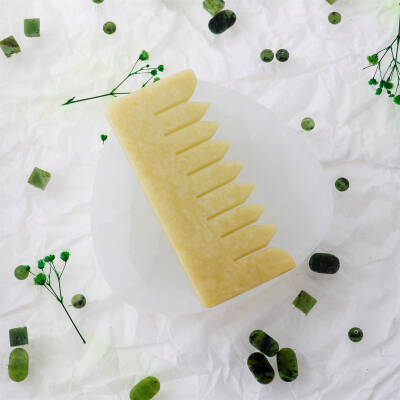 Yeşim Taşı Doğal Taş Tarak - Osmanlı Doğaltaş