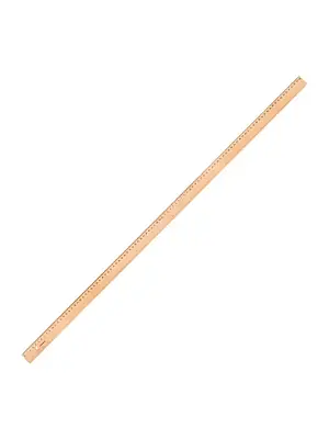 Yıldızlar Ahşap Cetvel 100 cm - 1