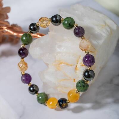 Yorgunluk ve Huzursuz Bacak Sendromu Doğal Taş Bileklik - 2