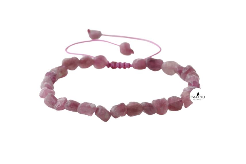 Yosunlu Akik 6 mm Düğümlü Doğal Taş Kolye - 2