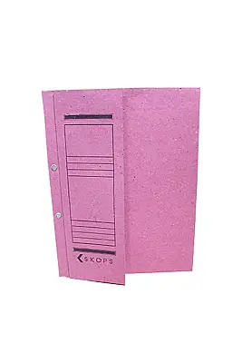 Zarfsan Büro Dosyası Yarım Kapak Pembe - 1