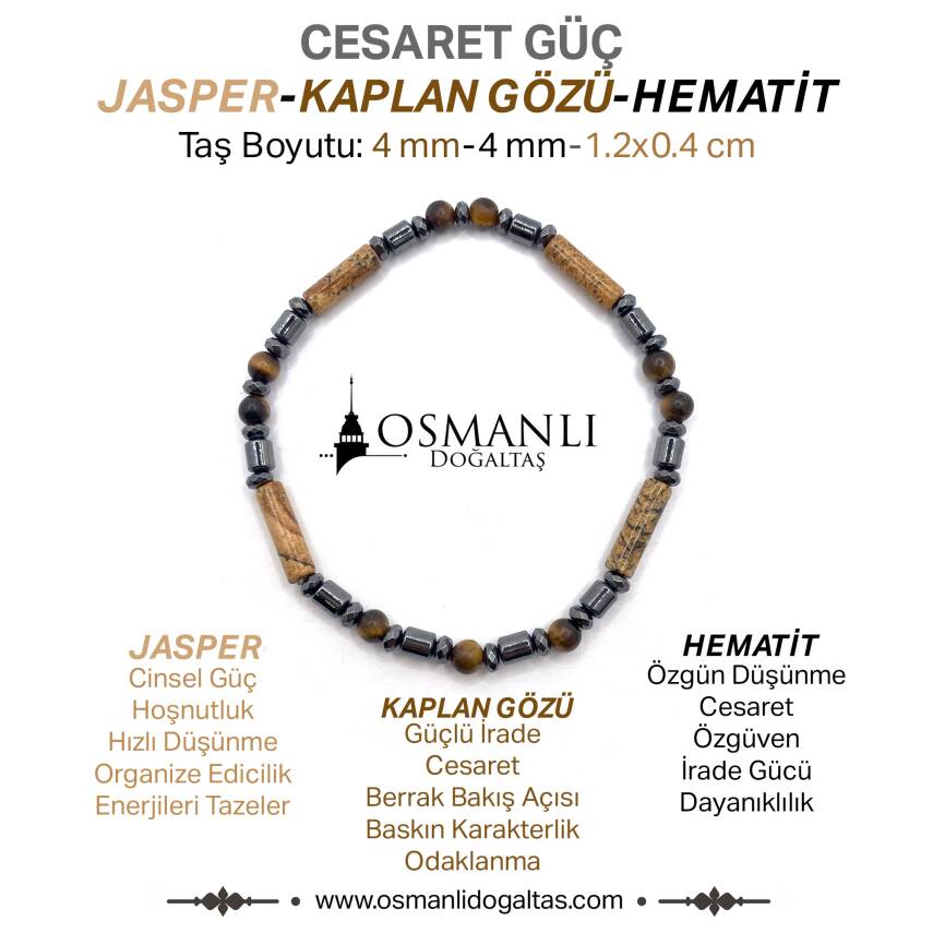 Zayıflama Açlık Bastırma Korkuları Azaltma Bilekliği - Ay Taşı - Prehnit - Apatit - 7