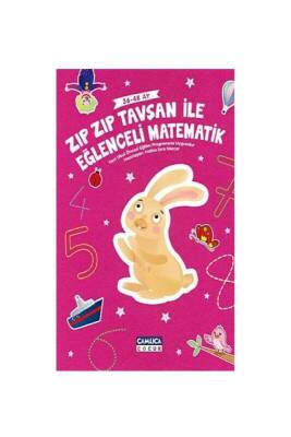 Zıpzıp Tavşanla Eğlenceli Matematik 36-48 Ay - Çamlıca Çocuk Yayınları