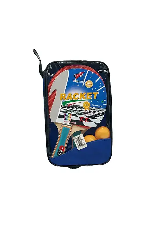 Zizu Masa Tenis Raketi 2 Li 3 Top Çantalı - 2